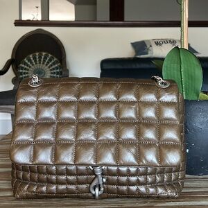 Rebecca Minkoff Edie Square Quilt Flap Shoulder Bag